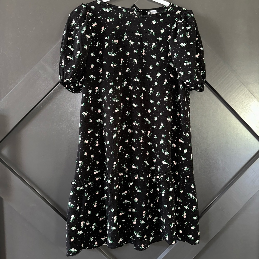 Floral Puff Sleeve Dress